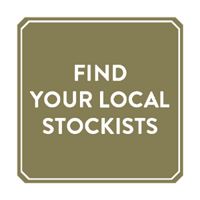 Booja-Booja find your local stockists badge in gold